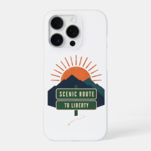 Scenic Route To Liberty iPhone 16 Pro Hoesje