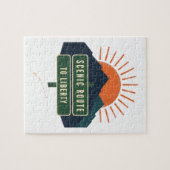 Scenic Route To Liberty puzzel (Horizontaal)