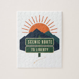 Scenic Route To Liberty puzzel
