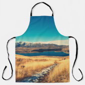 Scenic view in Mt. John summit view point, Lake T Schort (Voorkant)