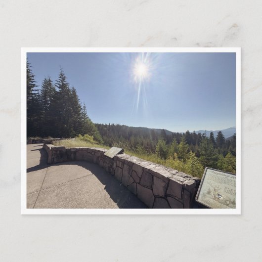 Scenic viewpoint briefkaart (Voorkant)