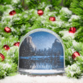 Scenic Yosemite in Winter Sneeuwbol (Kerstmis)