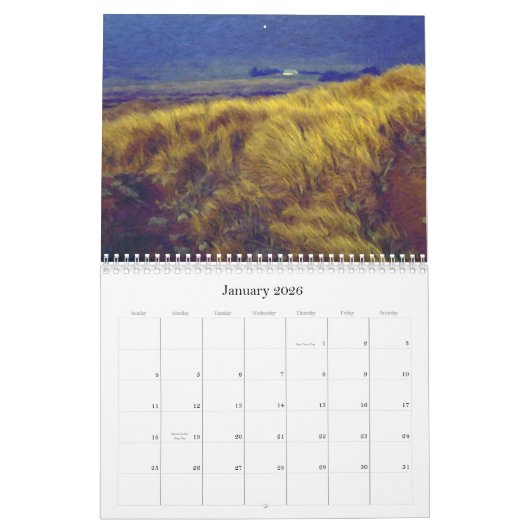 Scenics - Ranch Scenes Painting Calendar Kalender (Jan 2026)