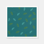 Scent of a forest - Green Spruce Twigs Servet (Voorkant)