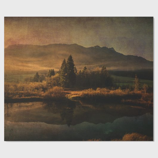 Scent Pines Cadeaupapier (Vlak)