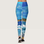 Scent van de oceaan, leggings (Achterkant)