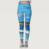 Scent van de oceaan, leggings (Voorkant)