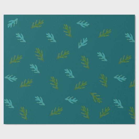 Scent van een bos cadeaupapier (Vlak)