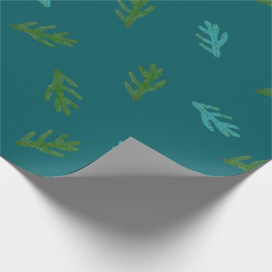 Scent van een bos cadeaupapier (Hoek)