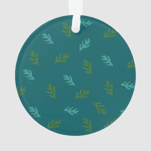 Scent van een bos ornament (achterkant)