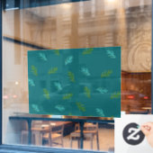 Scent van een bos raamsticker (Cafe Raam)