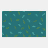 Scent van een bos rechthoekige sticker (Voorkant)