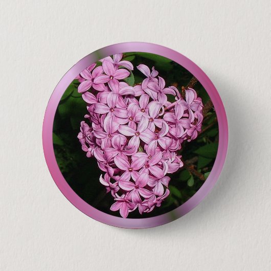 Scent van Lilacs Ronde Button 5,7 Cm (Voorkant)