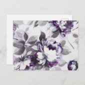 Scent van Rozen van pruimen Briefkaart (Voorkant / Achterkant)