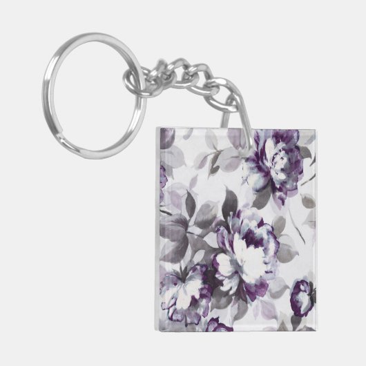 Scent van Rozen van pruimen Sleutelhanger (Voorkant Links)