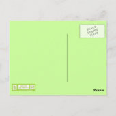 Scented Cream-Roos Briefkaart (Achterkant)