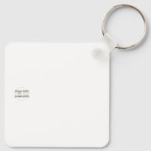 Scented Jar Candle Sleutelhanger (Achterkant)