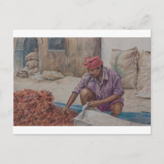 Scenten van het pakhuis voor specerijen briefkaart