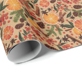 Scentimentaliteit (Burlywood) - Verpakkingspapier Cadeaupapier (Rol Hoek)