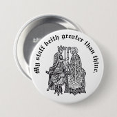 Scepter Envy T-Shirt Ronde Button 7,6 Cm (Voorkant /achterkant)