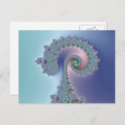 Scepter - Fractal Briefkaart (Voorkant / Achterkant)