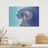 Scepter - Fractal Poster (Keuken)