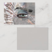 Sceye - Buitenaards oog Visitekaartje (Voorkant / Achterkant)
