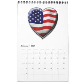 SCG Patriottische Design Agenda 2013 Kalender (Feb 2027)