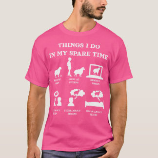 Schaadt dingen die ik doe in mijn vrije tijd grapp t-shirt