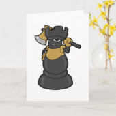 Schaafje Rook naar Chess met Ax Kaart (Gele Bloem)