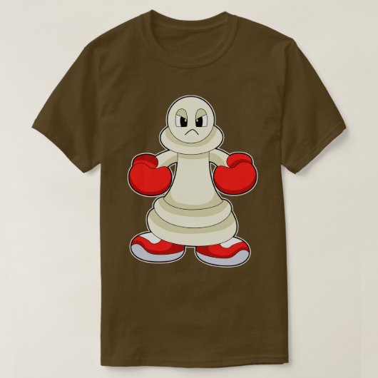 Schaafje Schaafje met boxer handschoenen T-shirt (Design voorkant)
