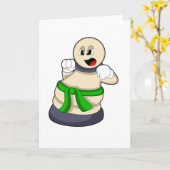 Schaafschild bij Chess Kaart (Gele Bloem)