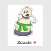 Schaafschild bij Chess Sticker (Vel)