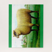 schaafschilderij legpuzzel (Verticaal)