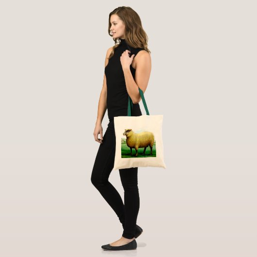  schaafschilderij tote bag (Voorkant (model))