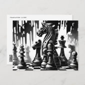 Schaak 1024 briefkaart (Voorkant / Achterkant)