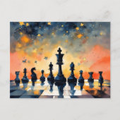 Schaak 1025 briefkaart (Voorkant)