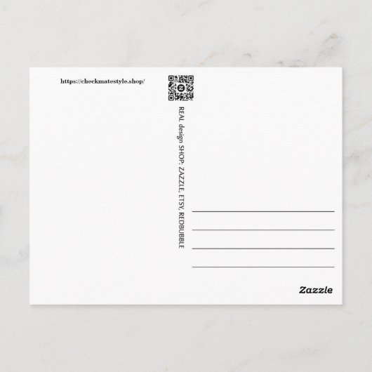 Schaak 1026 briefkaart (Achterkant)