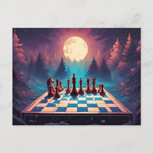 Schaak 1026 briefkaart (Voorkant)