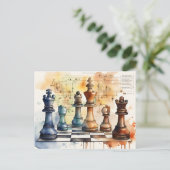 Schaak 1027 briefkaart (Staand voorkant)