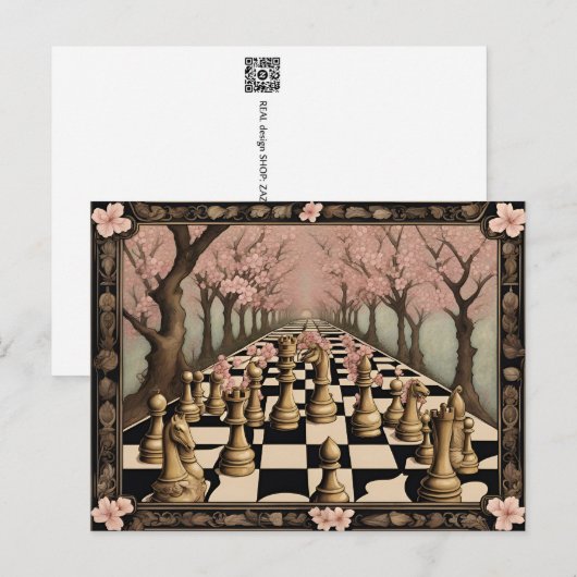 Schaak 1038 briefkaart (Voorkant / Achterkant)