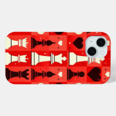 Schaak Case-Mate iPhone Case (Achterkant (horizontaal))