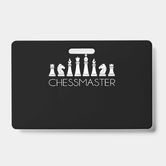 Schaak - Chessmaster Badge (Voorzijde)