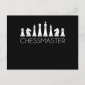 Schaak - Chessmaster Briefkaart (Voorkant)