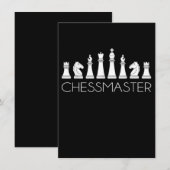 Schaak - Chessmaster Kaart (Voorkant / Achterkant)