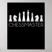 Schaak - Chessmaster Poster (Voorkant)