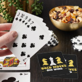 Schaak - Dappere zetten, grote winsten Pokerkaarten (Insitu)