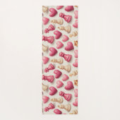 Schaak & Harten Valentijnspatroon Yogamat (Achterkant)