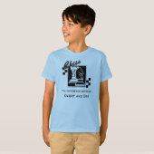 Schaak het verschil tussen dag en nacht t-shirt (Voorkant volledig)