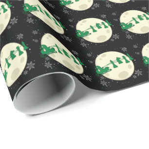 Schaak Kerstman - Schaakstuk Rendier Cadeaupapier